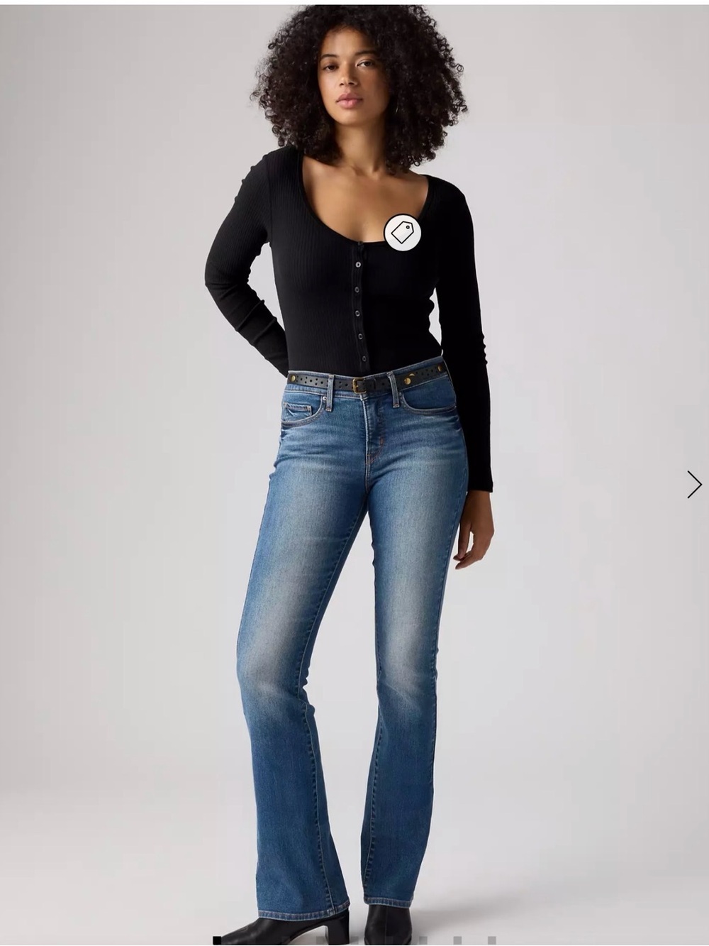 Levi's Women's Bootcut Jeans - Medium Blue Wash